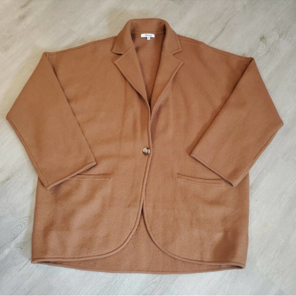 COPY - Madewell Saville Wool Sweater Blazer Womens Sz XL Style